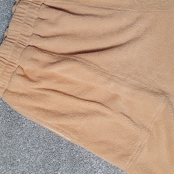 FP Beach tangerine terry cloth shorts with pockets - Picture 3 of 9